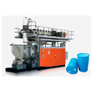 Máquina Sopladora para Tambores de 160 y 200 Litros (Bidones azules)