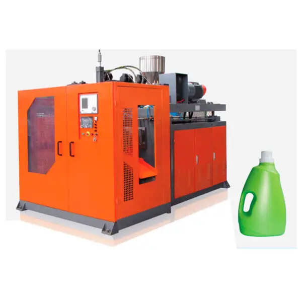 Máquina Sopladora para Envases de 2 Litros (Detergente verde)
