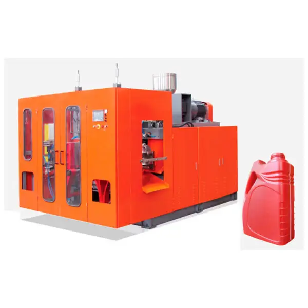 Máquina Sopladora para Envases de 5 Litros (Envase rojo tipo aceite)
