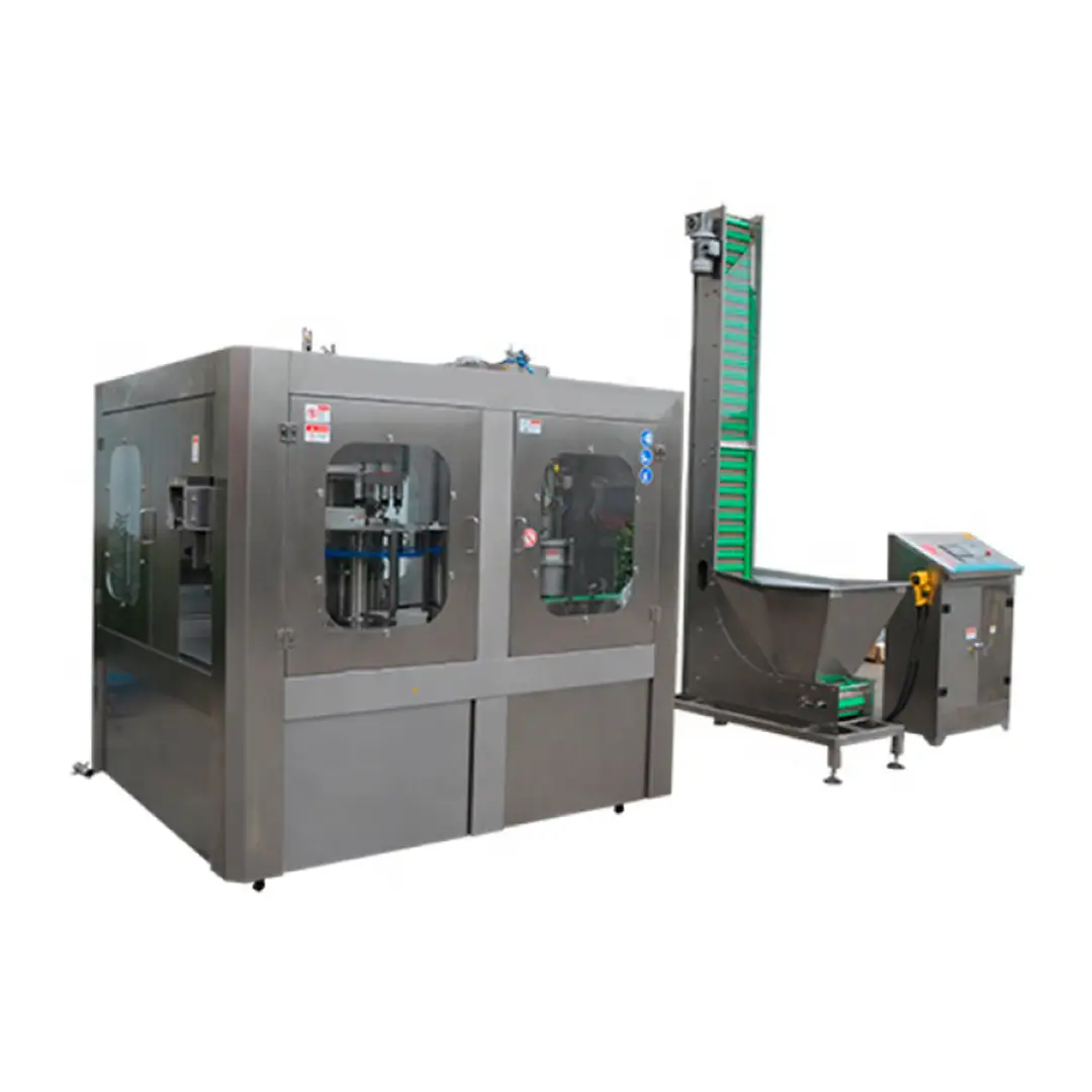 Máquina Taponadora Automática con Alimentador Vertical